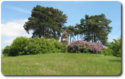 Badeborn Kriegerdenkmal Ruhmberg